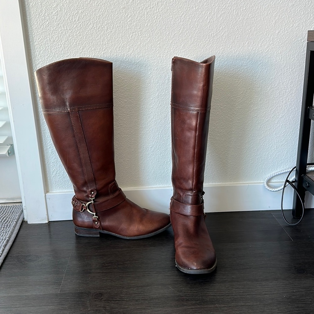 Alex Marie leather equestrian style boots size 8.5